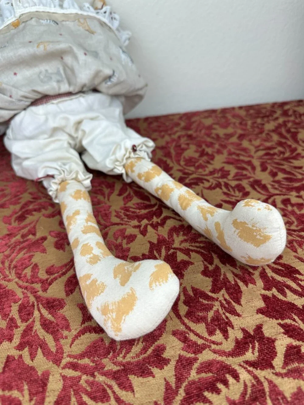 VTG Hand sewn Ginny Giraffe from Daisy Kingdom Stitch n Stuff Doll Kit ADORABLE